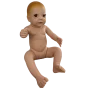 Infant model without umbilical cord