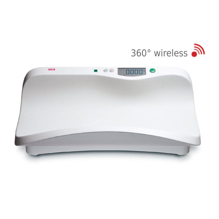 Seca Wireless Baby Scale With Extra Large Weighing Tray